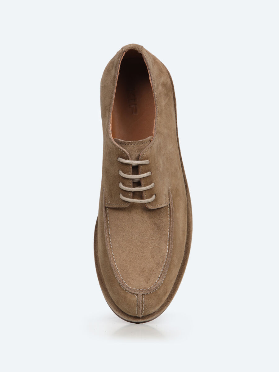 Vizon Süet Smart Casual Ayakkabı - 3