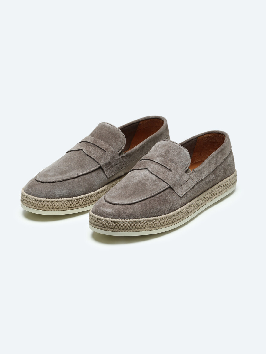 Vizon Süet Smart Casual Loafer - KİP