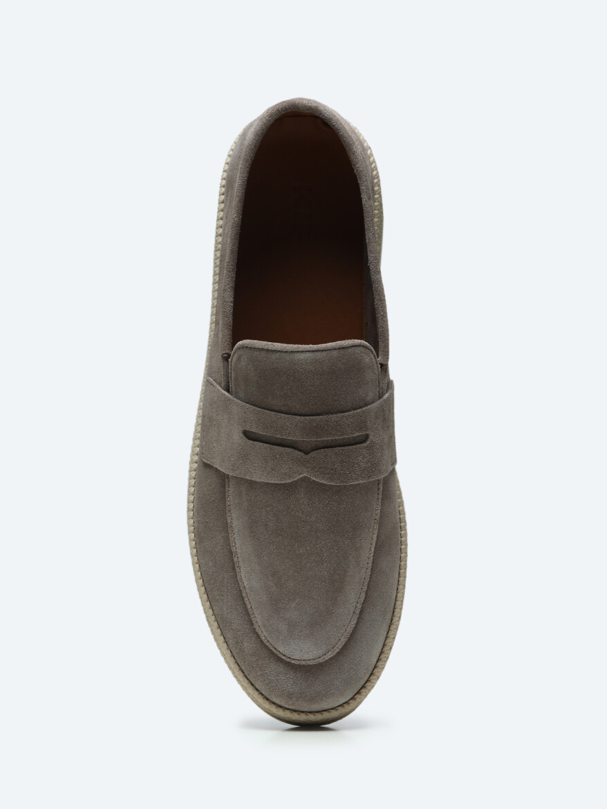 Vizon Süet Smart Casual Loafer - 4