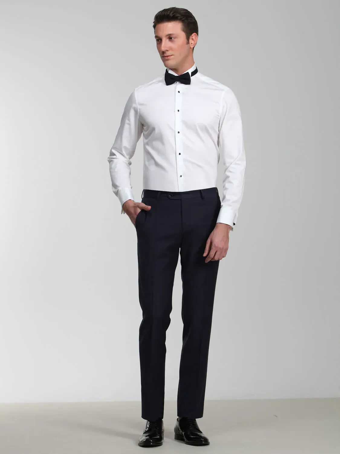 White 100% Cotton Shirt - 5