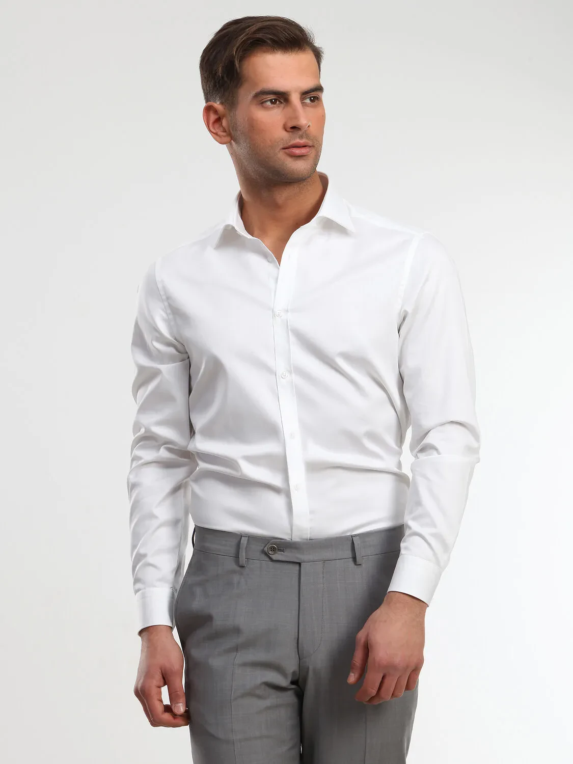 White 100% Cotton Shirt - 1