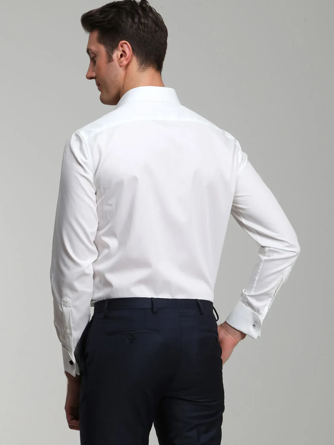 White 100% Cotton Shirt - 2