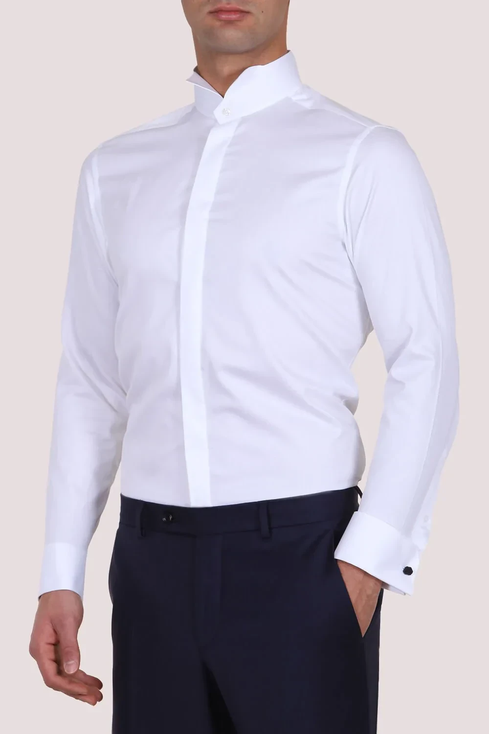 White 100% Cotton Shirt - 1