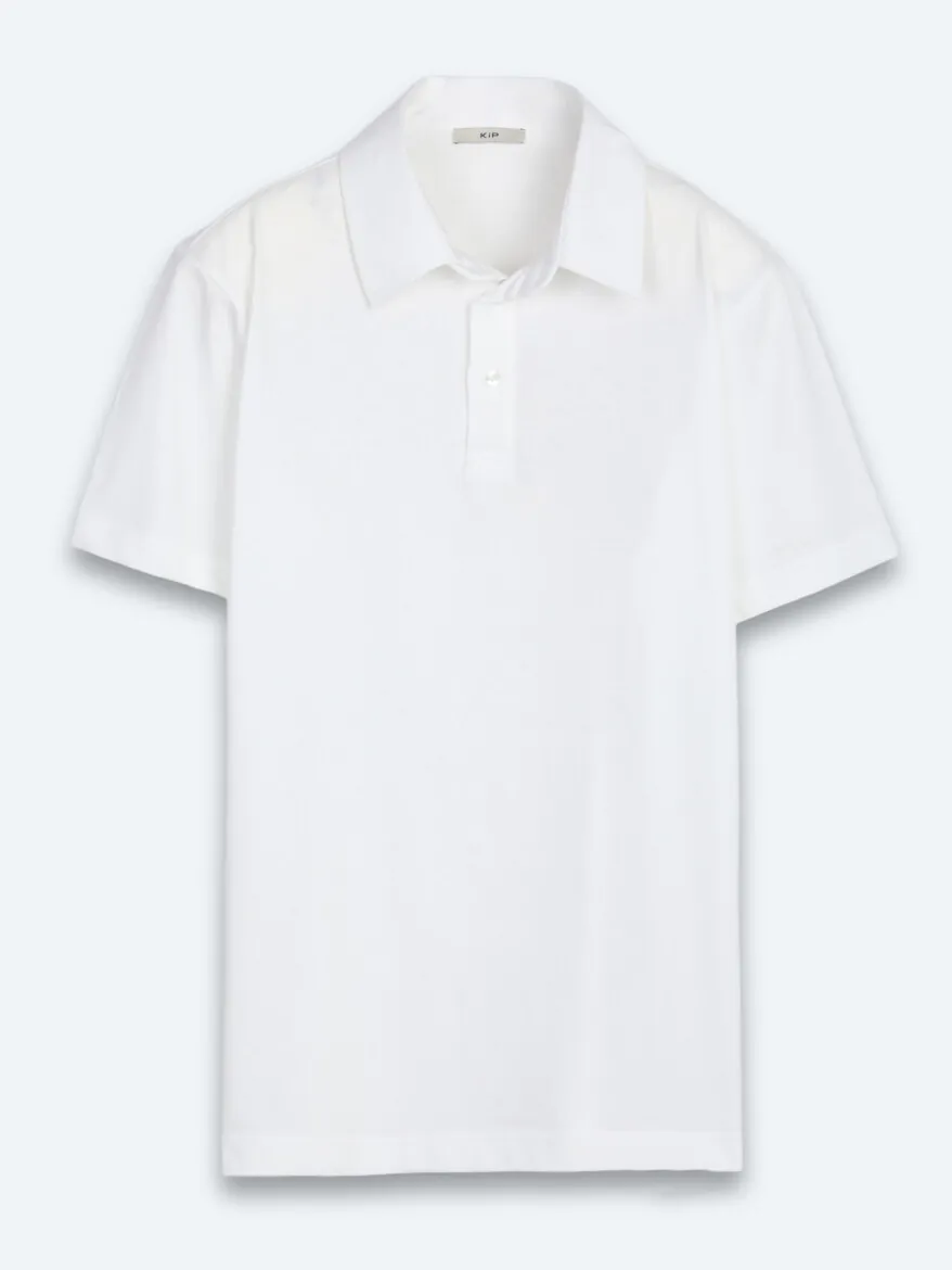 White Plain Cotton Blended T-Shirt - 6