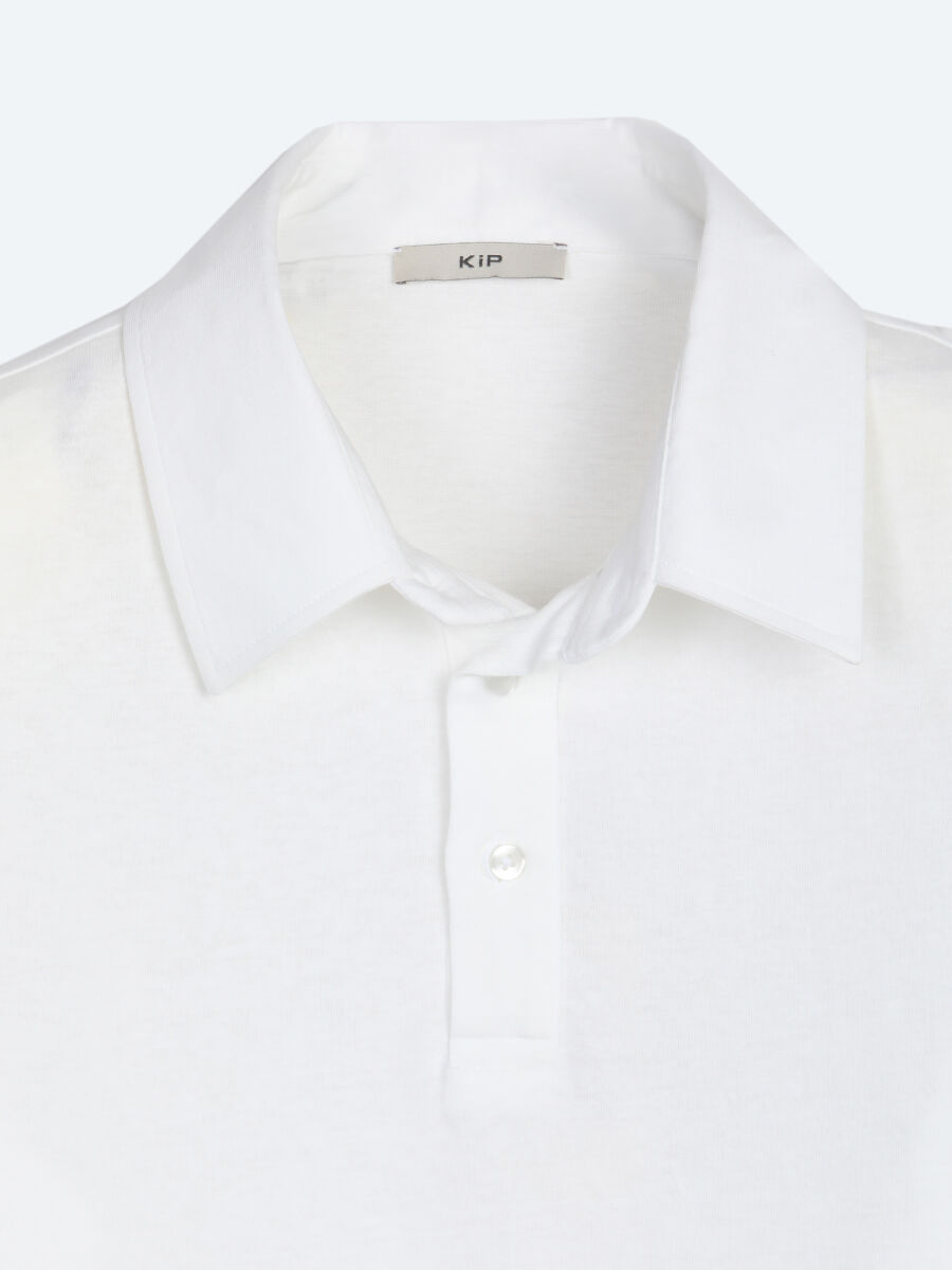 White Plain Cotton Blended T-Shirt - 8