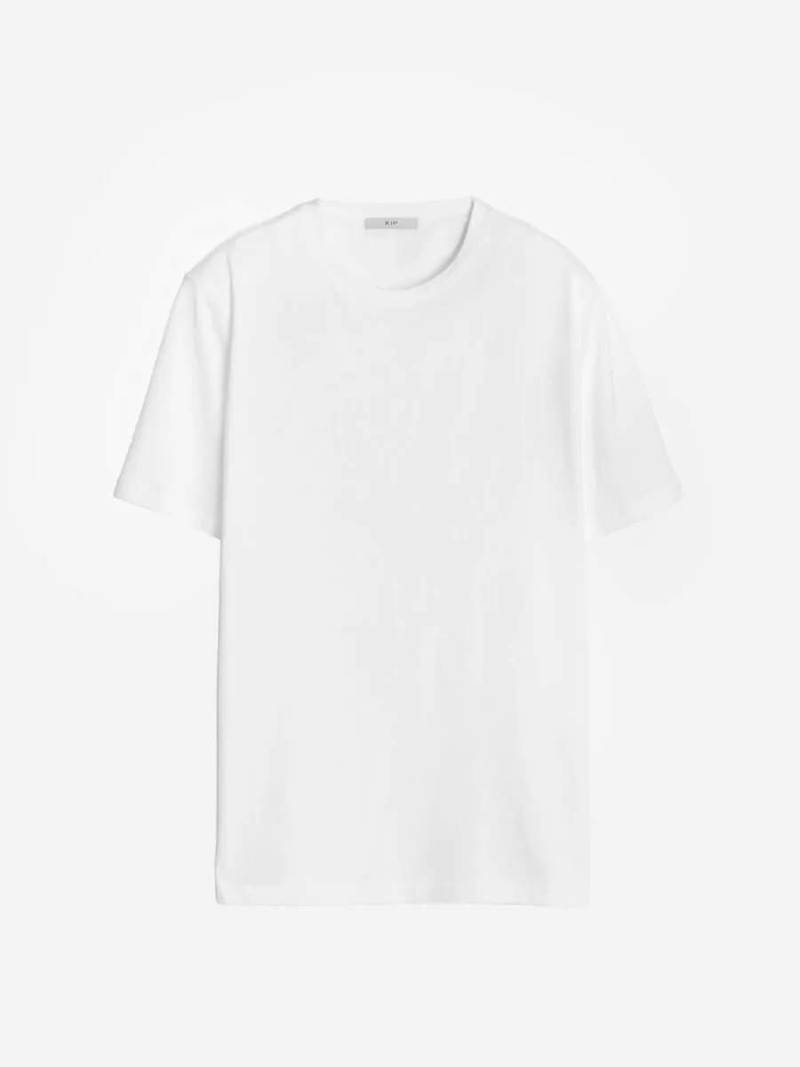 White Plain Crew Neck 100% Cotton T-Shirt - 6