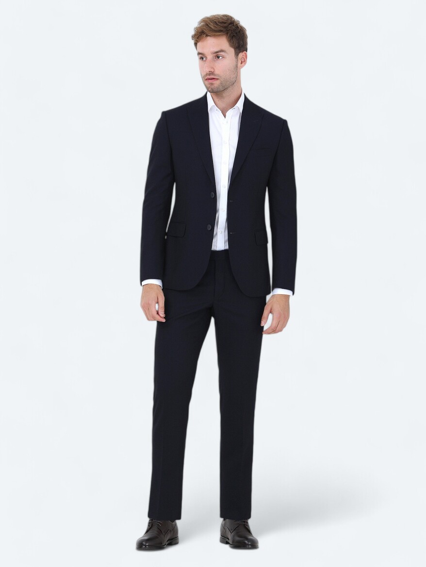 White Plain Regular Fit Weaving Classical 100% Cotton Shirt - 3