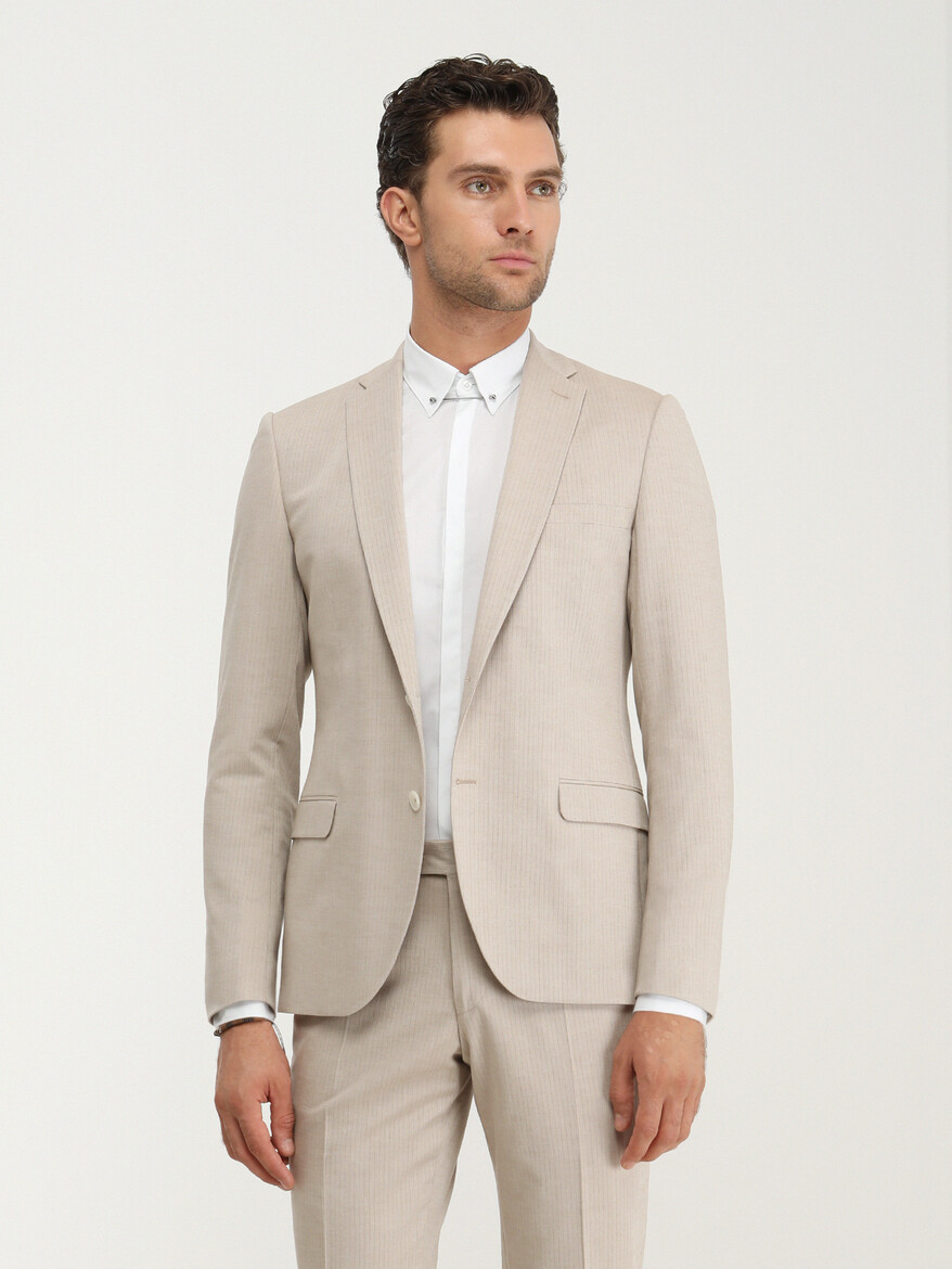 White Plain Slim Fit Flat Cuff Classic Collar Tuxedo Shirts - 4