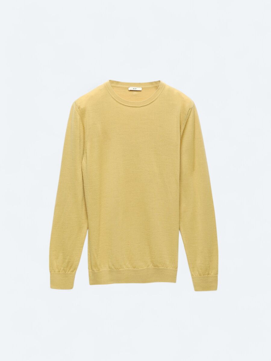 Yellow Knitwear Sweatshirt - 6
