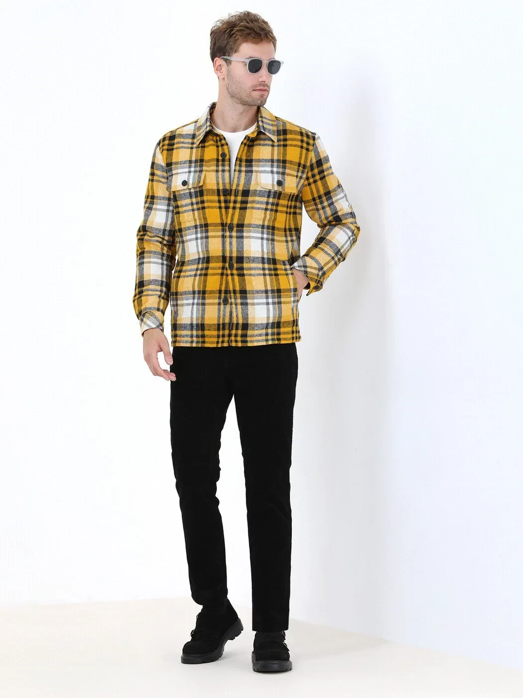 Yellow Overshirt - 2