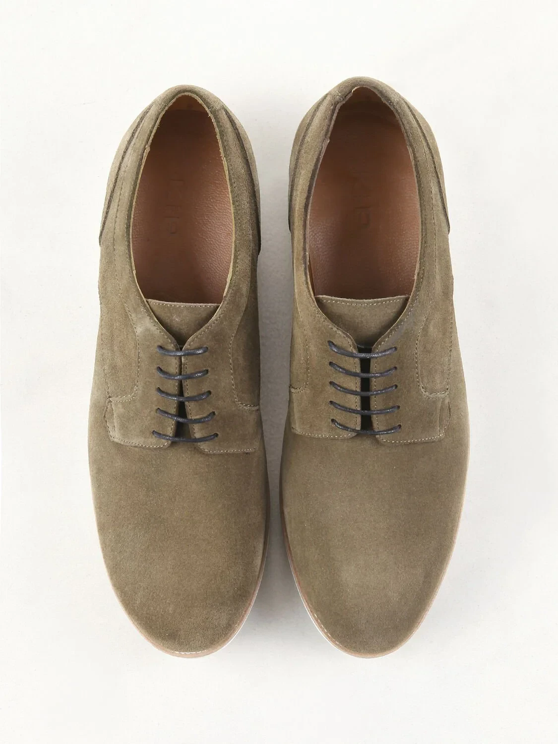 Yeşil Süet Casual Ayakkabı - 5